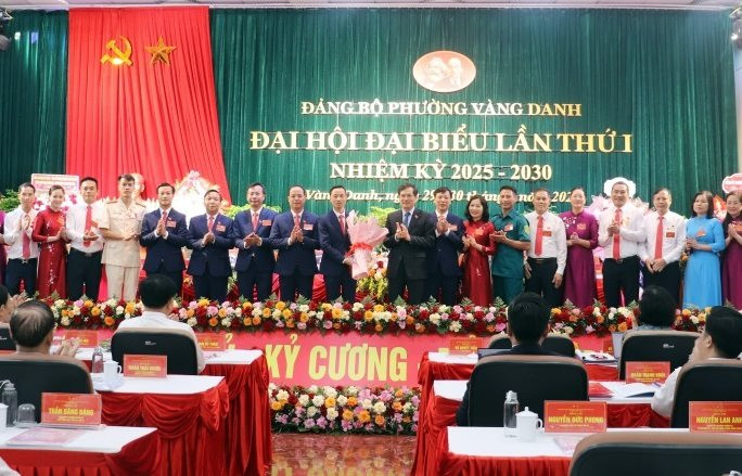 Quảng Ninh: Phường Vàng Danh bước vào nhiệm kỳ mới với khát vọng phát triển bền vững