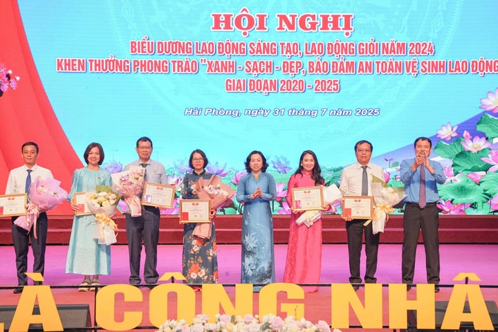 Hải Phòng biểu dương lao động sáng tạo, lao động giỏi