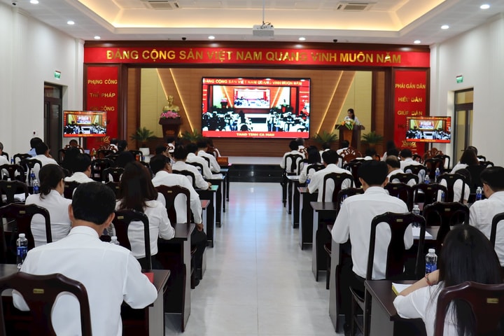 TAND tỉnh Cà Mau tổ chức tập huấn kỹ năng xét xử