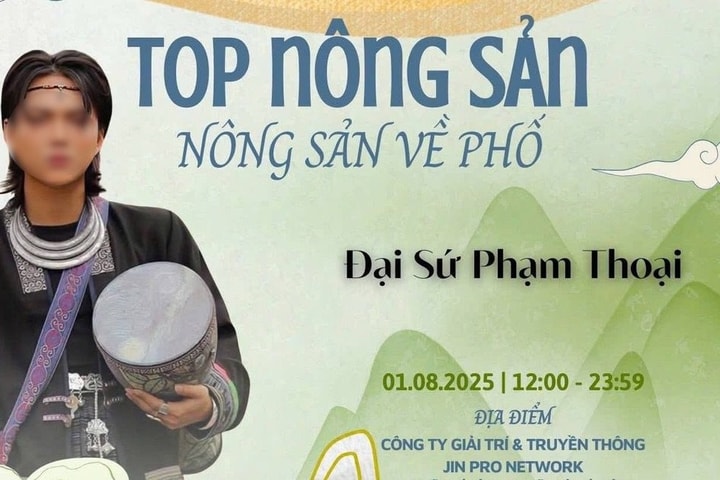 Tiktoker Phạm Thoại bị xử phạt khi chia sẻ sai sự thật làm “Đại sứ nông sản”