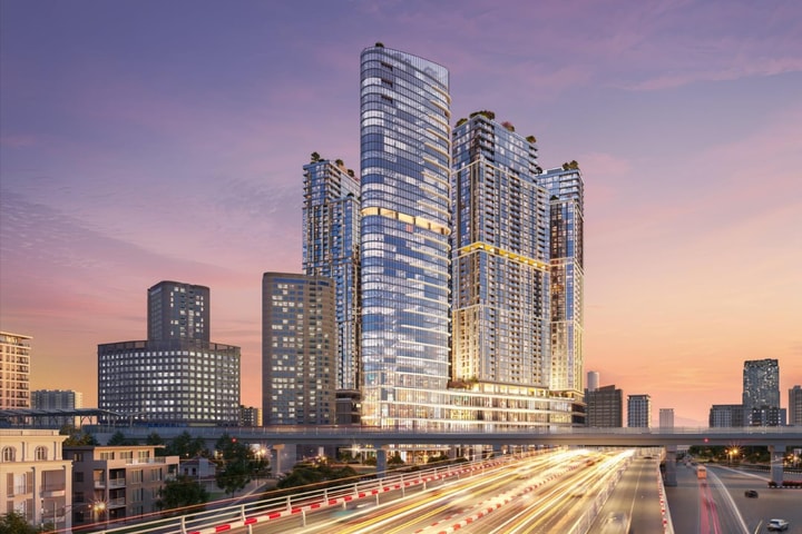 Cảm hứng “ngũ phúc” tại khu vườn Feliz Jardin trung tâm tổ hợp Sun Group Cầu Giấy