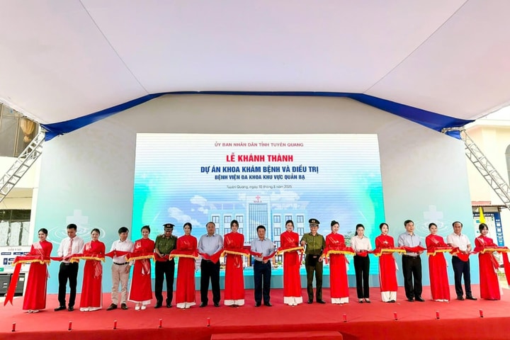 Tuyên Quang khánh thành công trình y tế do Tổng Bí thư Tô Lâm trao tặng