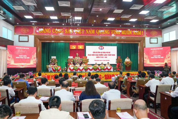 Đại hội XIII Đảng bộ Công an TP Huế: Đoàn kết – Kỷ cương – Phát triển