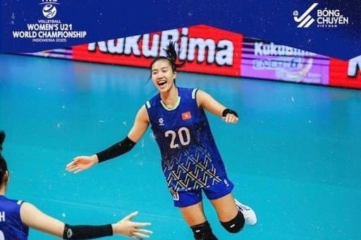 Tuyển bóng chuyền nữ U21 Việt Nam thắng U21 Ai Cập 3-1