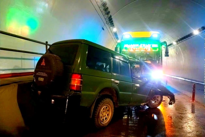 Tai nạn giao thông tại hầm Đèo Ngang khiến 2 người tử vong