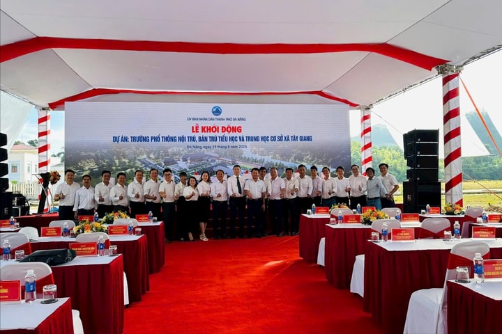 Đà Nẵng khởi động dự án Trường phổ thông nội trú, bán trú xã Tây Giang