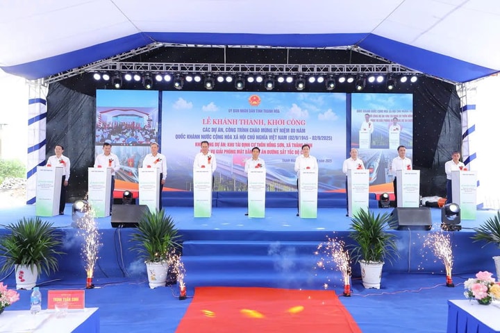 Khởi công khu tái định cư phục vụ Dự án đường sắt cao tốc Bắc – Nam qua Thanh Hóa