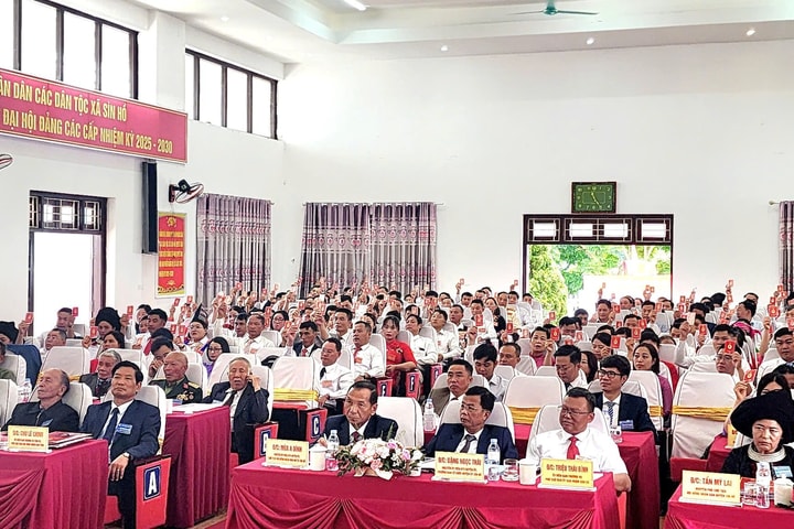 Xã Sìn Hồ, tỉnh Lai Châu tổ chức thành công Đại hội Đại biểu lần thứ I, nhiệm kỳ 2025 - 2030