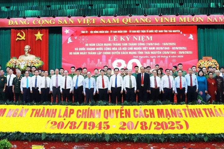 Thái Nguyên tổ chức Lễ kỷ niệm 80 năm ngày Quốc khánh