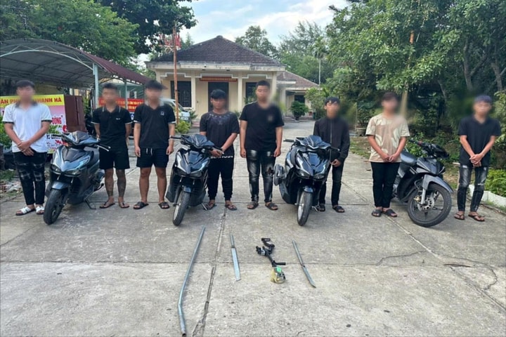 Công an Hội An Tây truy xét nhanh nhóm côn đồ manh động