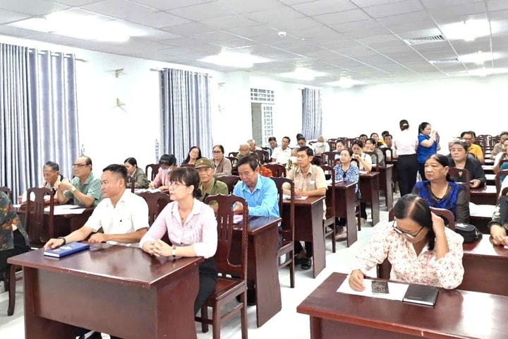 Phát huy vai trò của trưởng khóm trong hoạt động tín dụng chính sách