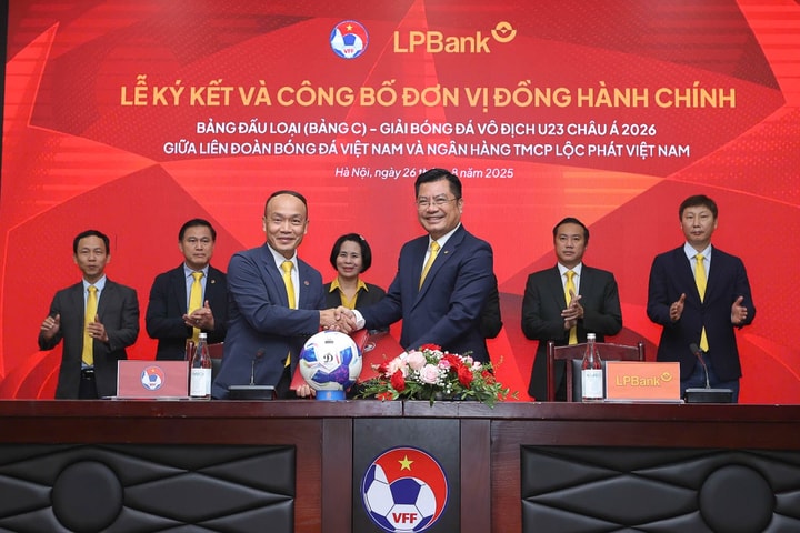 LPBank đồng hành cùng U23 Việt Nam tại Vòng loại U23 châu Á 2026