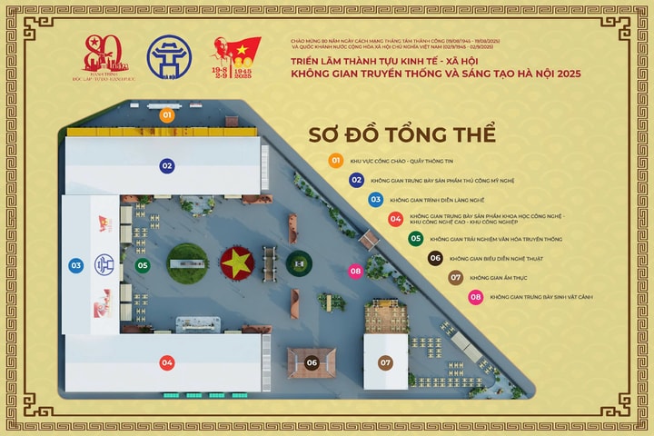 Hà Nội mang "Không gian Truyền thống và Sáng tạo" đến Triển lãm quốc gia