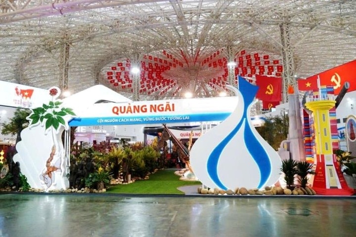 Quảng Ngãi kết hợp biển và rừng trưng bày tại Trung tâm triển lãm Quốc gia