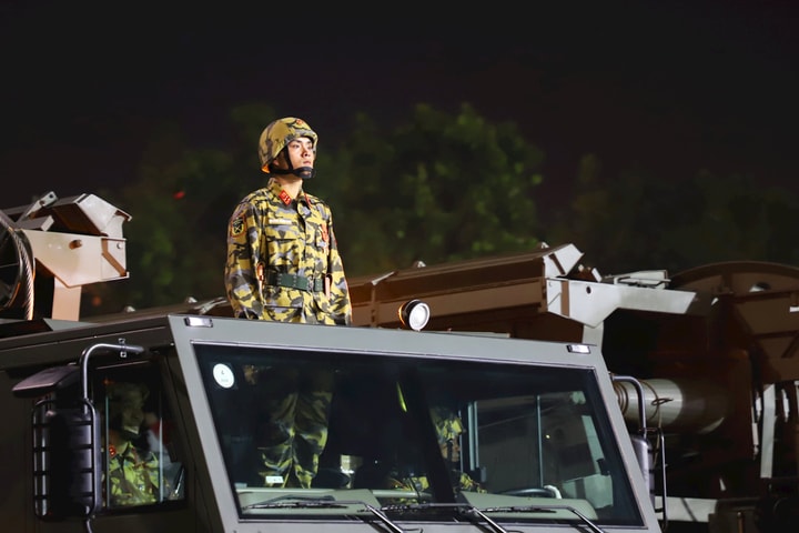 Chùm ảnh toàn cảnh sơ duyệt cấp Nhà nước diễu binh, diễu hành