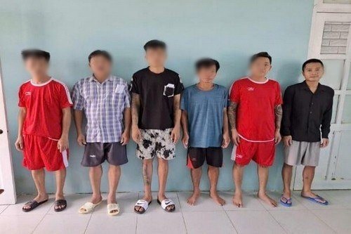 An Giang: Triệt phá tụ điểm đánh bạc, khởi tố 6 bị can