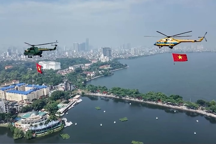 Hà Nội tăng cường đảm bảo an ninh an toàn bay phục vụ Quốc khánh 2/9