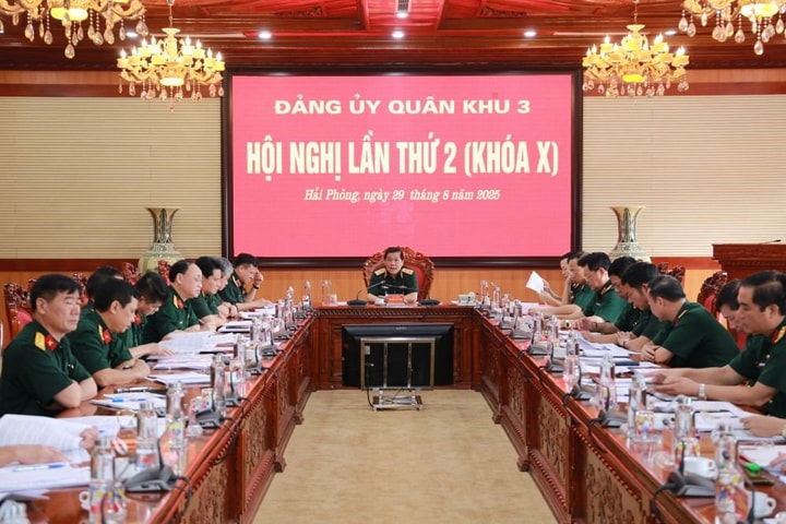 Đảng ủy Quân khu 3 thông qua quy chế lãnh đạo nhiệm kỳ 2025-2030
