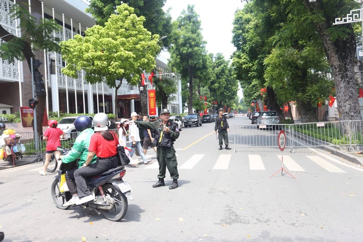 Từ 22h ngày 1/9: Cấm triệt để một số tuyến đường để phục vụ diễu binh A80