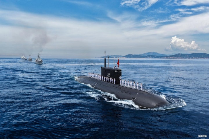 Phô diễn sức mạnh lực lượng vũ trang biển Việt Nam trong ngày Quốc khánh