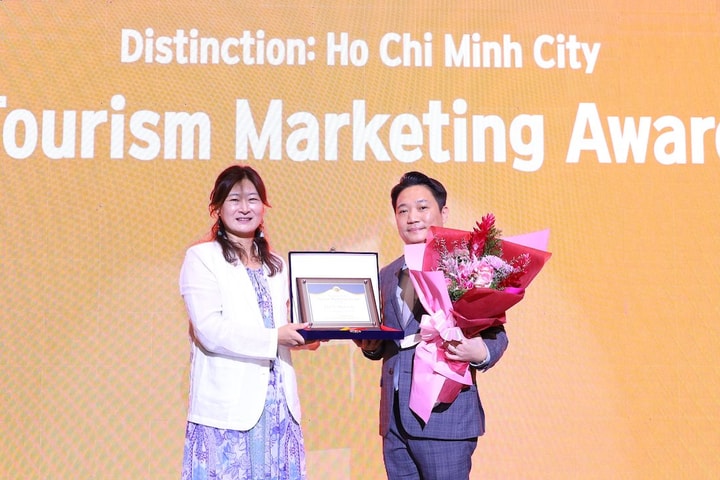 TP.HCM được vinh danh thành phố tiếp thị du lịch xuất sắc