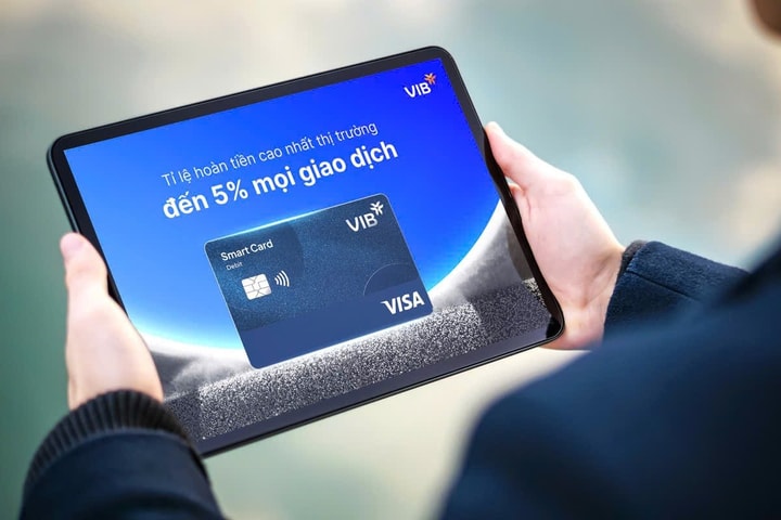 VIB ra mắt bộ thẻ thanh toán quốc tế hoàn tiền cao top đầu