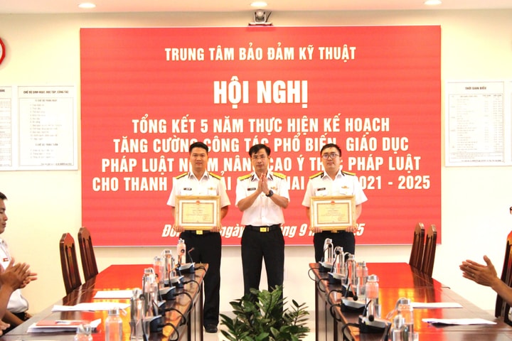 Tổng kết công tác phổ biến, giáo dục pháp luật cho thanh niên Hải quân giai đoạn 2021-2025
