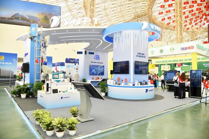 VNPT nhận giải thưởng "Không gian trưng bày tiêu biểu" tại Triển lãm Đông Anh