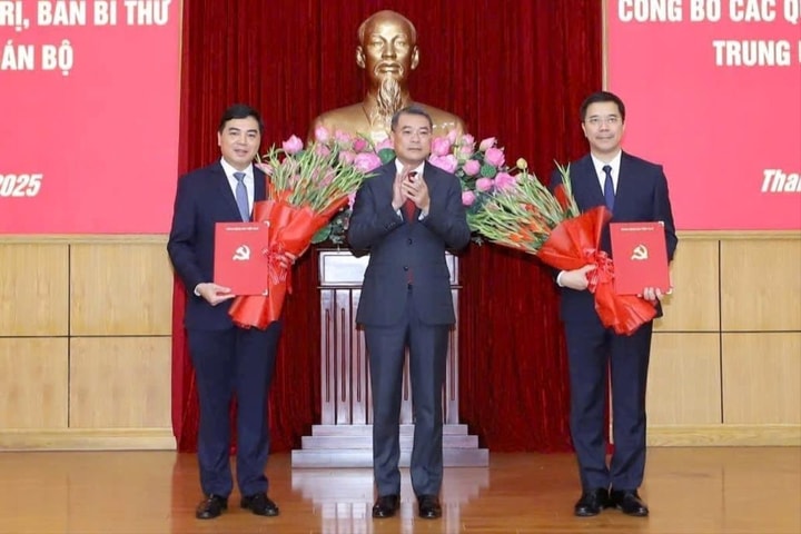 Thanh Hóa có 2 tân Phó Bí thư Tỉnh ủy