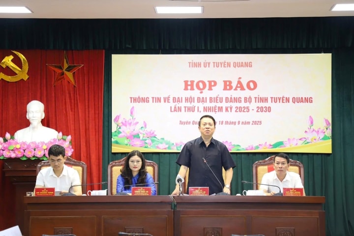 Khát vọng phát triển từ Đại hội Đảng bộ tỉnh Tuyên Quang lần thứ I