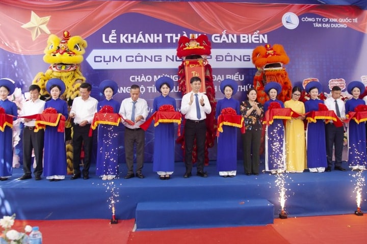 Khánh thành Cụm công nghiệp Đông Mai rộng 16 ha