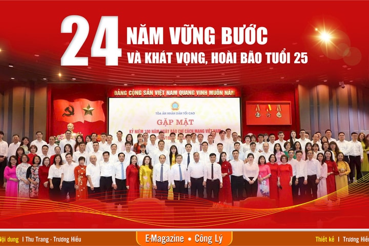 24 năm vững bước và khát vọng, hoài bão tuổi 25
