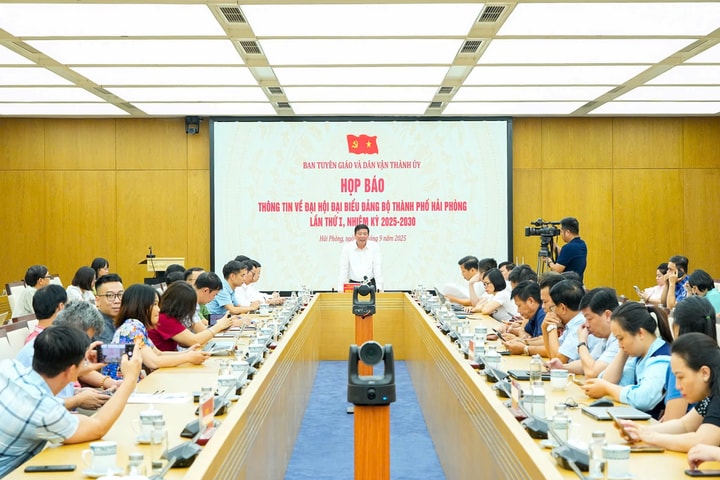 Đại hội Đảng bộ TP. Hải Phòng diễn ra trong ngày 26, 27/9/2025