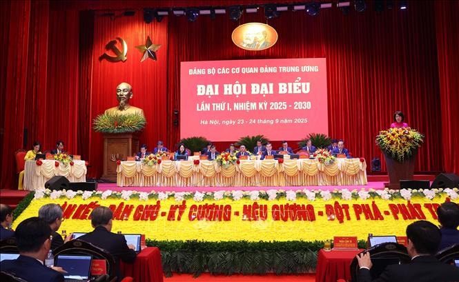 Khai mạc phiên trù bị Đại hội đại biểu Đảng bộ các cơ quan Đảng Trung ương lần thứ I