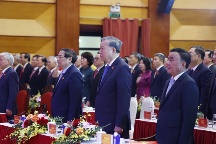 Tổng Bí thư Tô Lâm dự phiên khai mạc Đại hội Đảng bộ MTTQ, các đoàn thể Trung ương