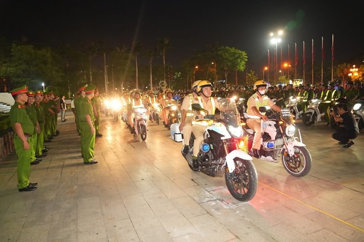 Hơn 4.500 cán bộ Công an ra quân bảo vệ Đại hội Đảng bộ TP. Hải Phòng