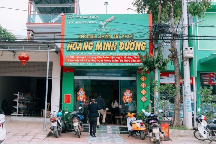 Xử phạt Phòng chẩn trị y học cổ truyền Hoàng Minh Đường