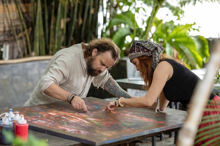 ‏Khi hội họa là lời tự tình của hai tâm hồn đối nghịch‏