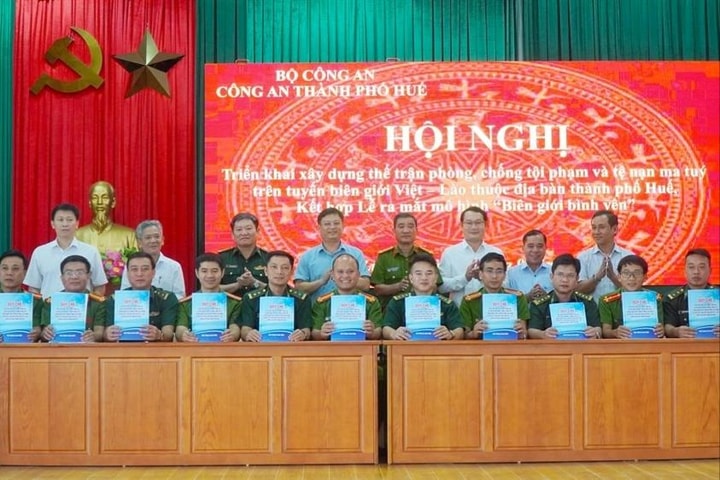 Ra mắt mô hình “Biên giới bình yên” phòng, chống tội phạm ma túy