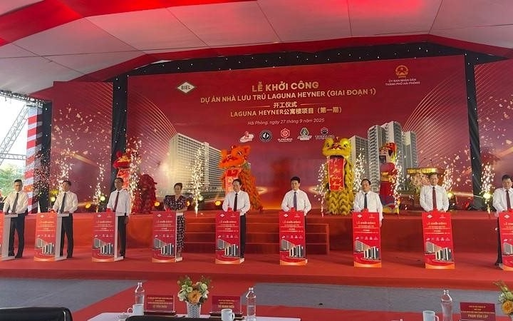Hải Phòng: Khởi công dự án nhà lưu trú Laguna Heyner trị giá hơn 2.200 tỷ đồng