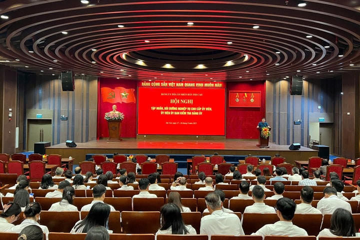 Xây dựng Đảng bộ Tòa án nhân dân tối cao trong sạch, vững mạnh toàn diện