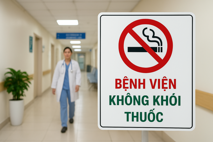 Bệnh viện không khói thuốc: Bảo vệ sự sống từ mỗi hơi thở