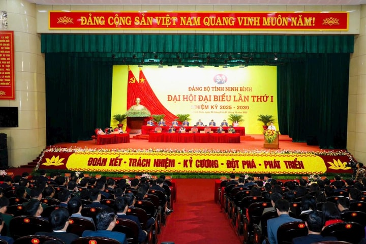 Đại hội Đảng bộ tỉnh Ninh Bình lần thứ I khai mạc phiên trù bị