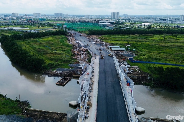 Cận cảnh tuyến đường giúp giảm ùn tắc cho khu Đông TP.HCM