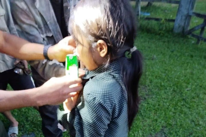 Kịp thời tìm thấy nữ sinh lớp 7 lạc trong rừng núi