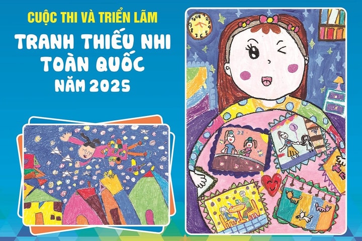 Triển lãm Tranh thiếu nhi toàn quốc 2025