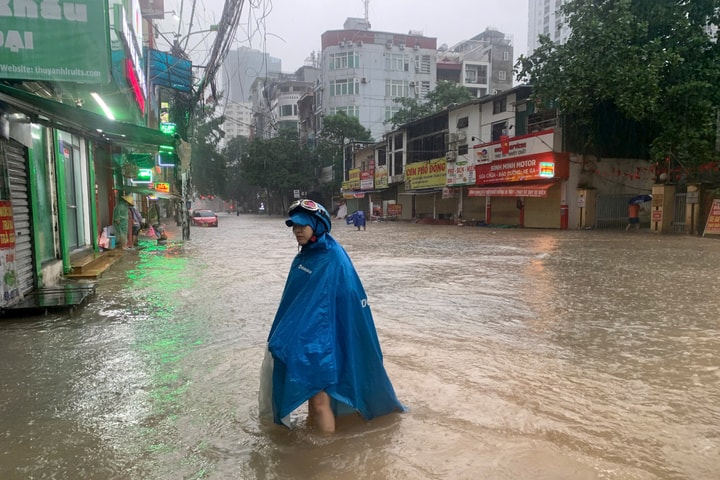 Các tuyến phố nào có thể ngập úng khi mưa diện rộng?