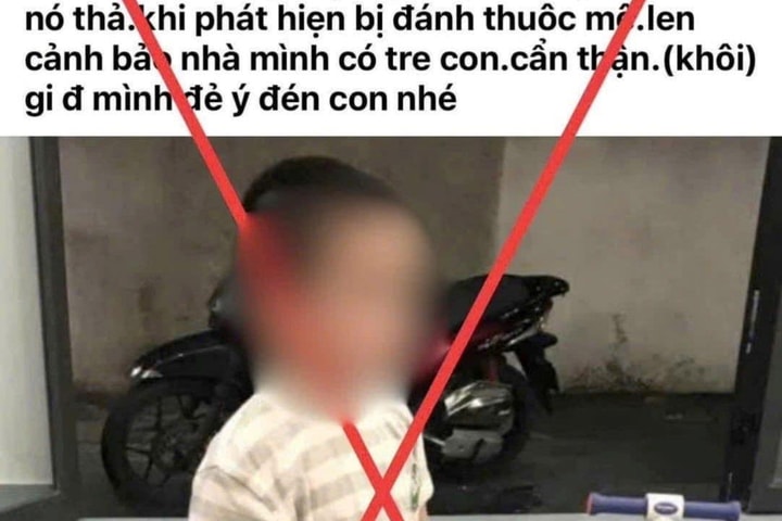 Xử lý thanh niên nóng vội đưa tin “bắt cóc trẻ em” trên mạng xã hội
