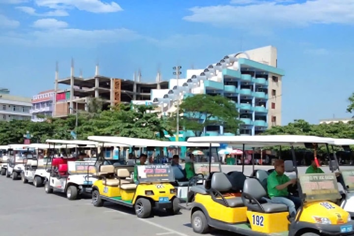 Không có chuyện dừng hoạt động xe điện 4 bánh ở Sầm Sơn
