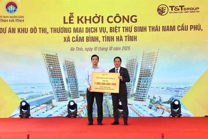 T&T Group khởi công Khu đô thị sinh thái 50 ha tại Hà Tĩnh